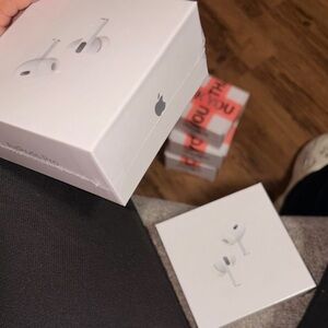 AirPods with White Charging Case